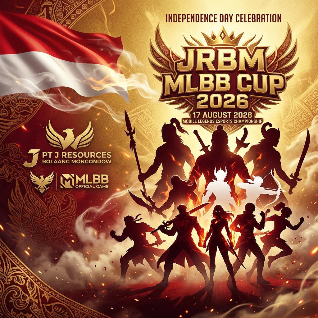 JRBM MLBB Cup 2026 – Turnamen Mobile Legends HUT RI ke-81 PT J Resources Bolaang Mongondow